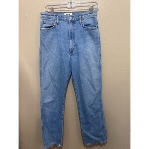 AGOLDE Los Angeles Womens Size 30 Light Wash High‎ Rise Cropped Jeans